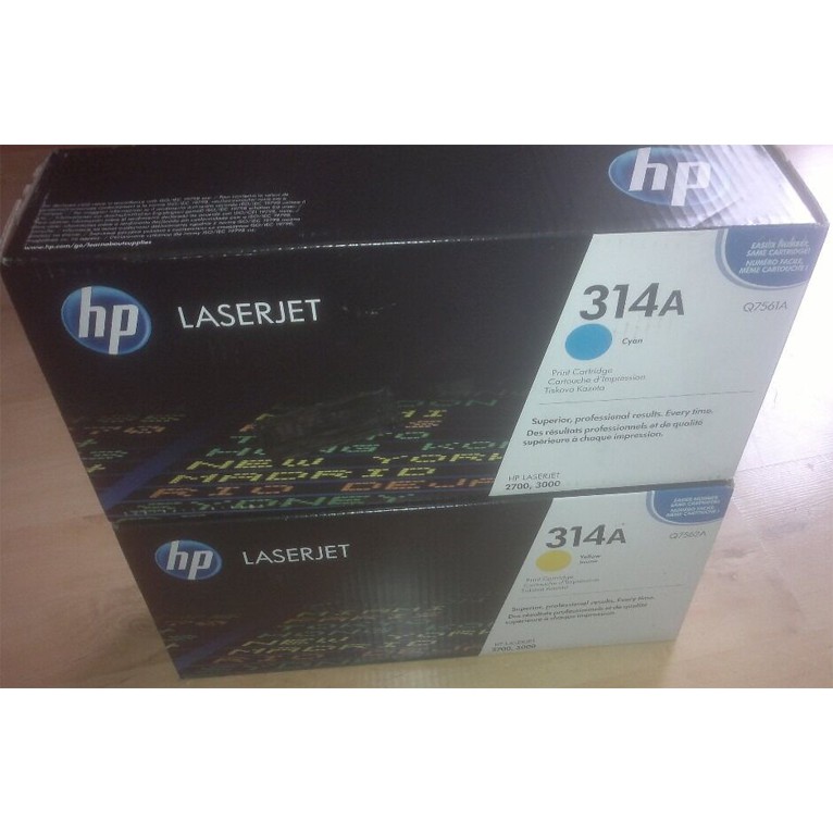 Hộp mực in HP color 314A