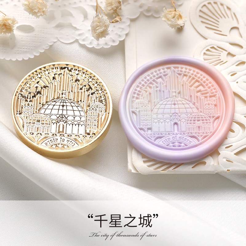 January Đầu Con Dấu Bằng Đồng Phong Cách Châu Âu Se