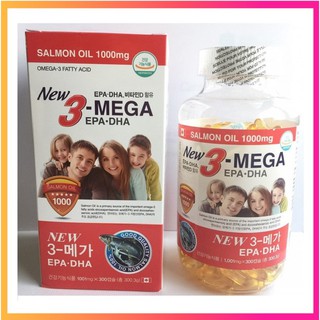 [ Hàng Mới ] Dầu Cá Omega3, Lọ 300 Viên, Dành Cho Cả Gia Đình, Giúp Nâng Cao Sức Khỏe, Tăng Cường Thị Lực