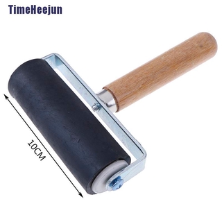 [Thj] Con lăn cao su chuyên nghiệp 10cm Con lăn in tranh bằng mực Brayer cho