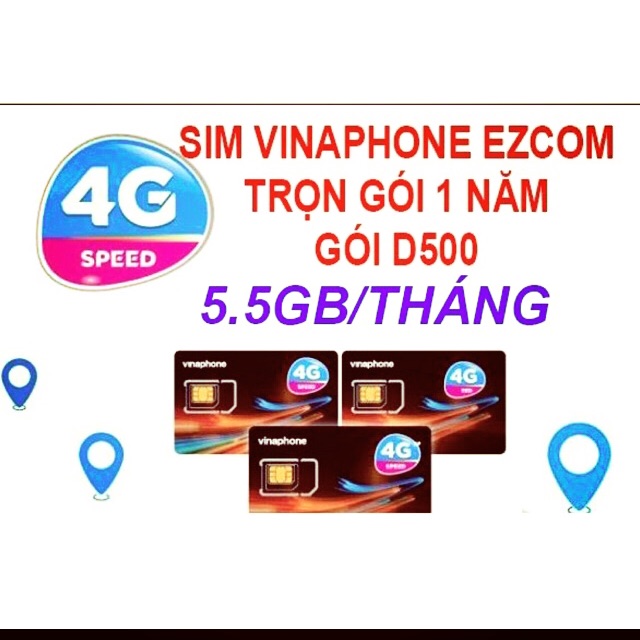 Sim Vinaphone sử dụng 12 tháng