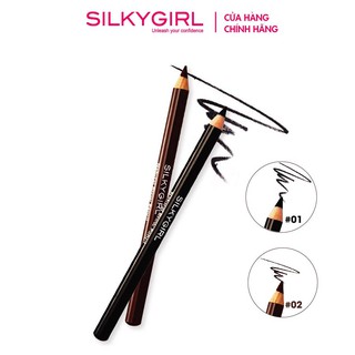 Chì Kẻ Mày Silkygirl Natural Brow Pencil 1.14g