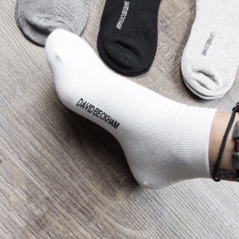 Hộp tất nam cổ ngắn ,vớ nam ngắn HM David beckham  chất cotton siêu đẹp