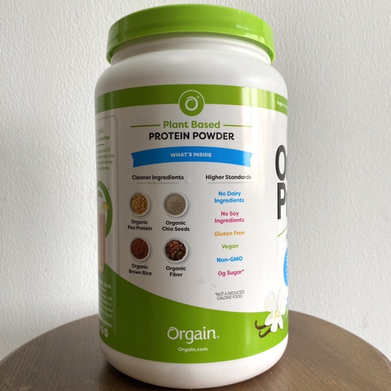 Bột đạm thực vật hữu cơ Orgain Organic Protein powder vị vanilla 920g order US by air