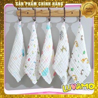 Khăn xô cho bé 6 lớp cao cấp mềm mại thấm sữa rửa mặt lau mũi KH05