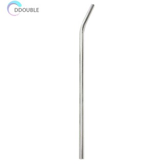 Ống hút kim loại dài bằng thép không gỉ có thể tái sử dụng bảo vệ sức khỏe 