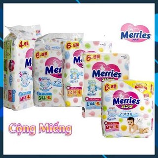 Tã/bỉm merries quần xl38 nội địa nhật bản