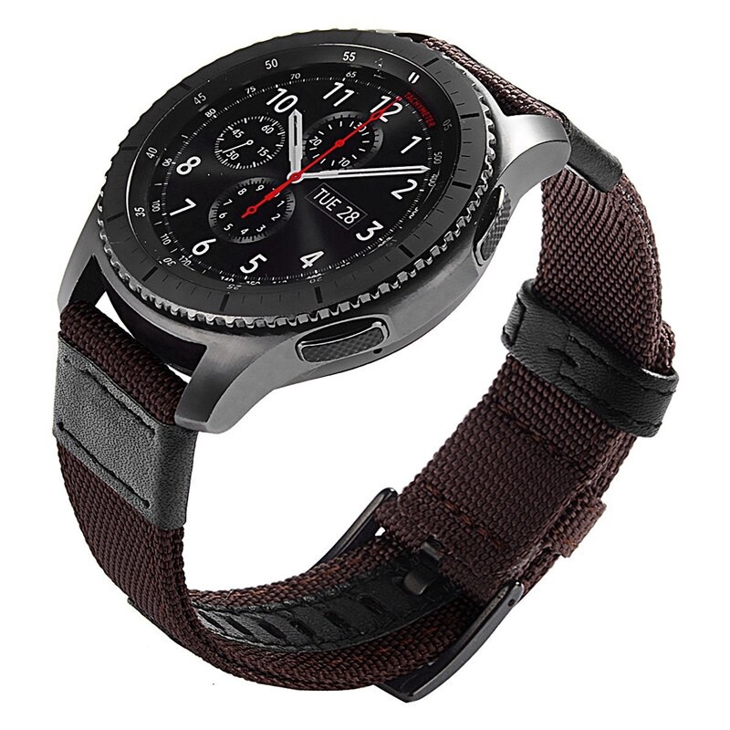 Dây Đồng hồ Vải Dù Cao cấp cho Đồng hồ Thông minh Samsung Galaxy Watch Active Wactch 3 size 20mm 22mm