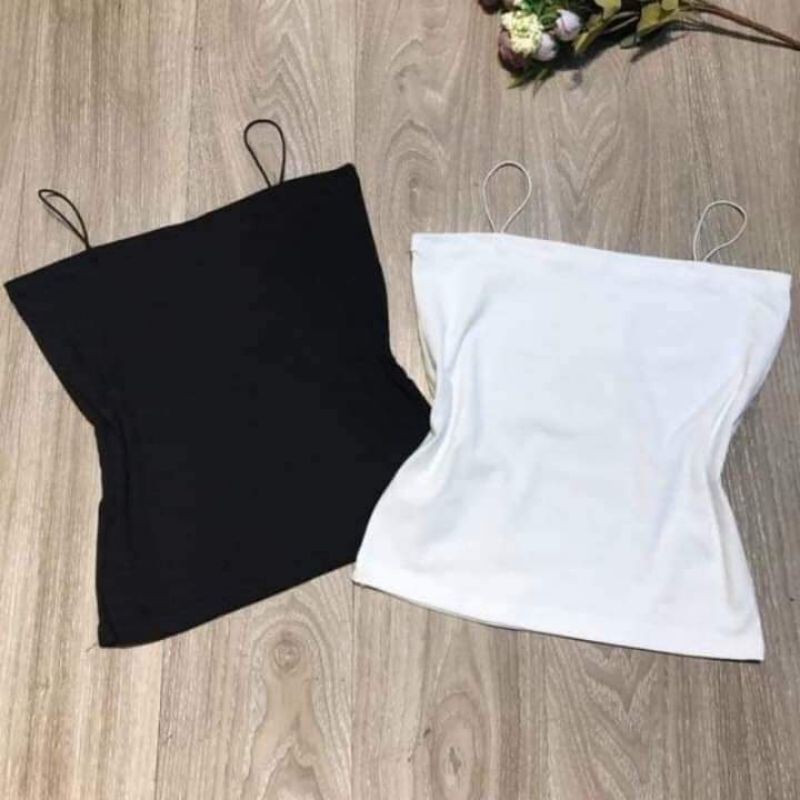 Áo hai dây nữ croptop bản to sợi bún dáng ôm body đẹp DUKO FASHION | BigBuy360 - bigbuy360.vn