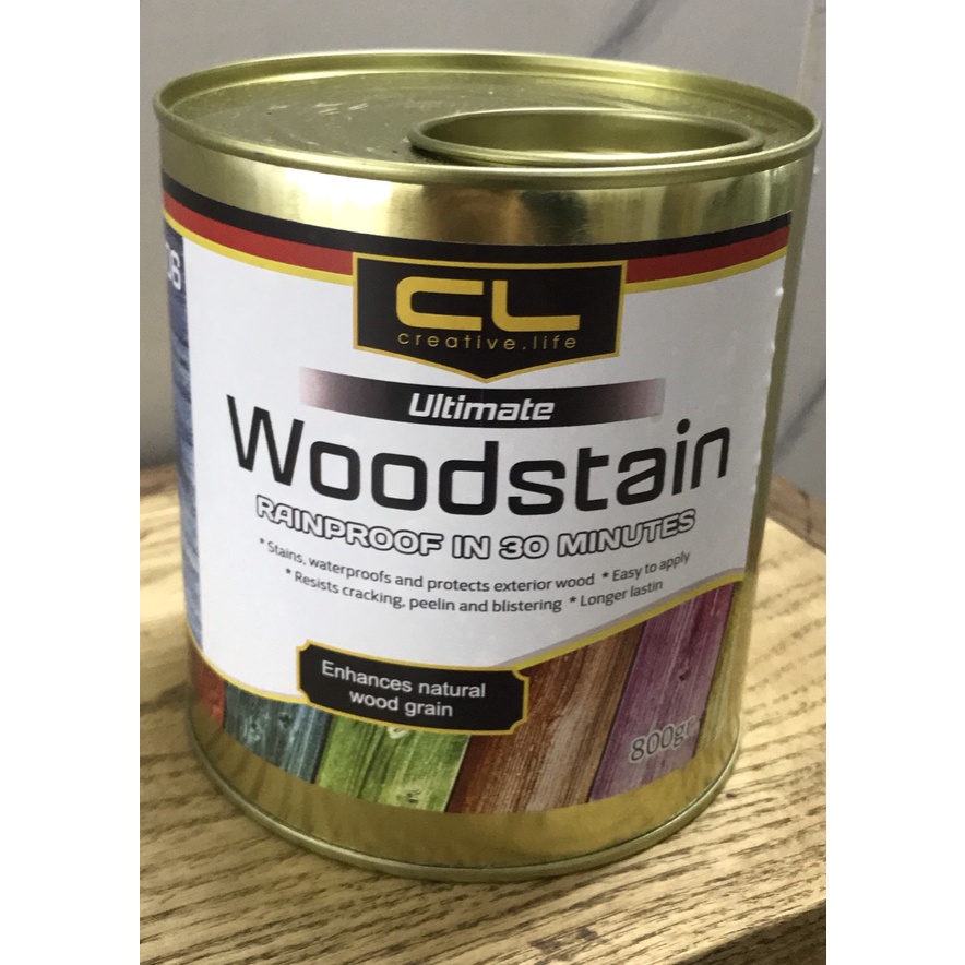 Ultimate Wood Stain 800g - Sơn lau màu cho gỗ gốc dầu Creative Life Vietnam mã 5xx