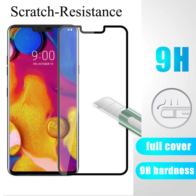 Miếng Dán Kính Cường Lực 4D Full Màn Hình Cho LG G7, Dán Màn Hình LG G7