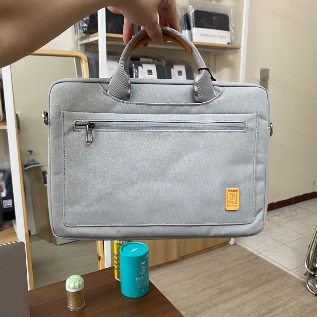 Túi xách + Cặp đeo WIWU Pioneer Shoulder cho Laptop, UltraBook, Macbook - 13, 14, 15, 17.3 inch