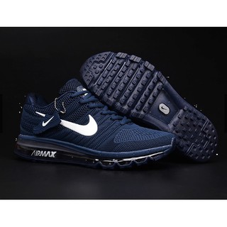 (MÃ DISCOUNT : WBSTHANG7) Giày Nike Air Max 2017 Dark Blue ( Sneaker nam nữ nike air max 2017 xanh )