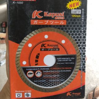 Lưỡi cắt gạch đa năng Kapusi 105mm