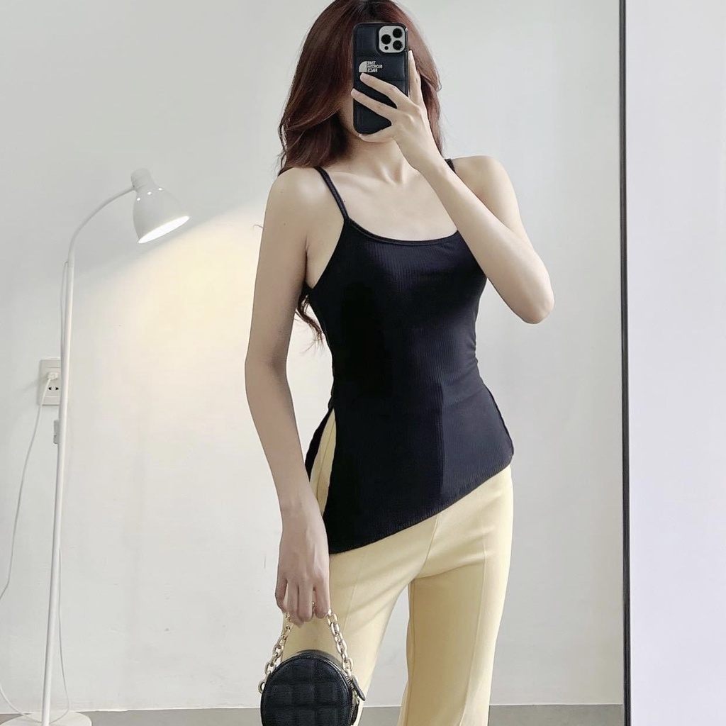 Áo Kiểu nữ xẻ tà ,Áo tay ngắn nữ phong cách