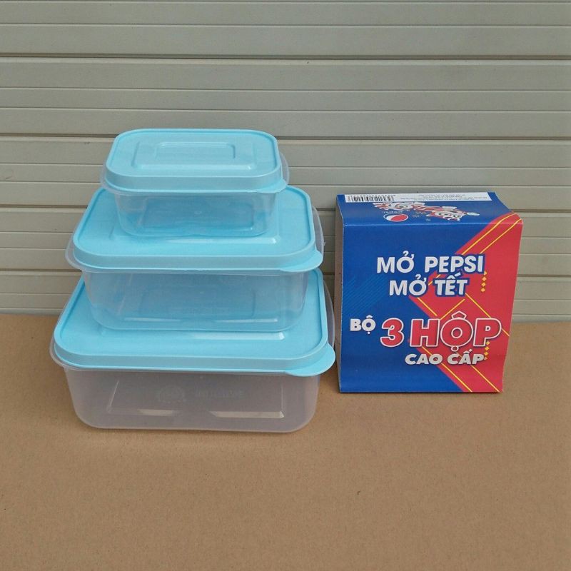 BỘ 3 HỘP NHỰA ĐẠI ĐỒNG TIẾN. | BigBuy360 - bigbuy360.vn