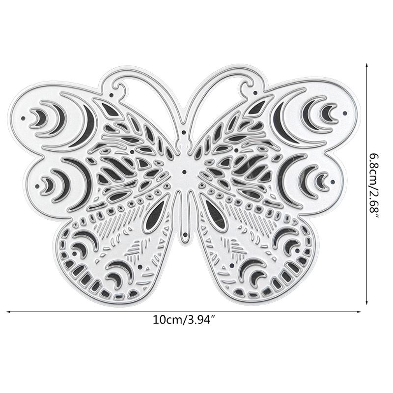 QQ Khuôn Cắt Giấy Kim Loại Hình Le Papillon