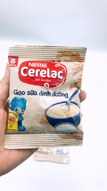 Gói bột ăn dặm Nestle Gạo sữa 20g