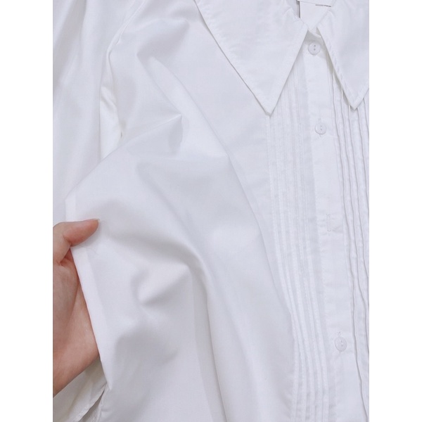 [FREESHIP - HÀNG LOẠI 1] ÁO SƠ MI CỔ NHỌN TAY BỒNG LI NGỰC SIÊU HOT