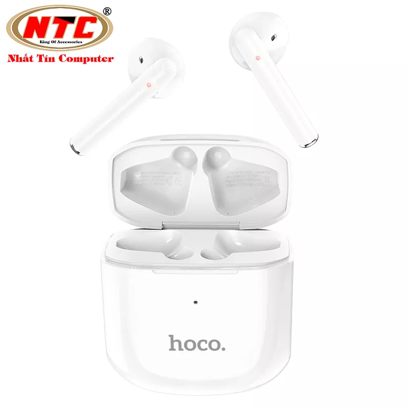 Tai nghe Bluetooth TWS Hoco EW19 V5.3 - Pin dùng 4H (Trắng) - Hãng phân phối chính thức
