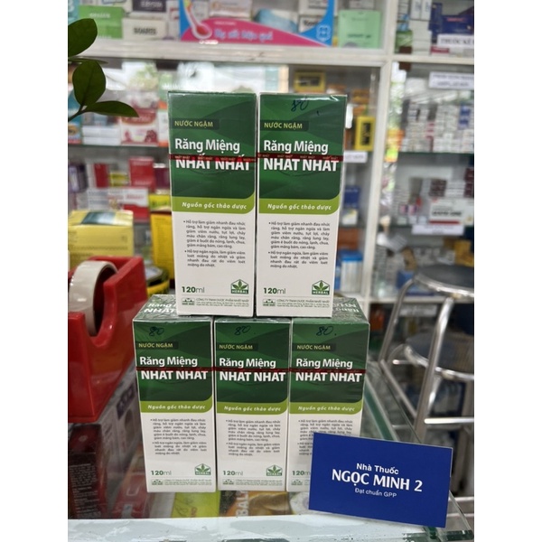 ✅ [Chính Hãng] Nước ngậm Răng Miệng Nhất Nhất nguồn gốc thảo dược.