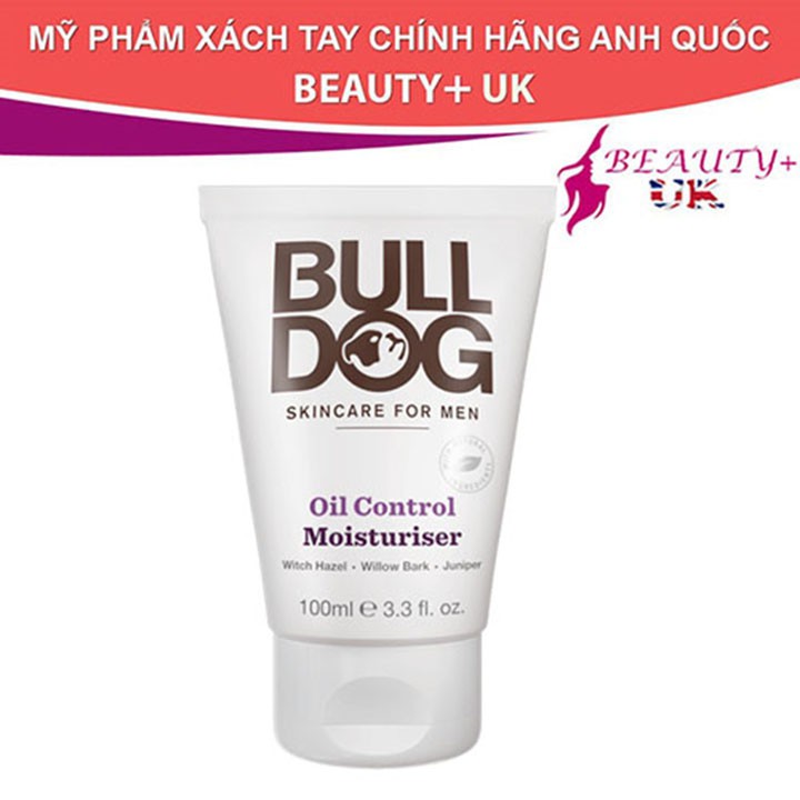 Kem dưỡng ẩm Bulldog Moisturiser Skincare dành cho nam giới 100ml