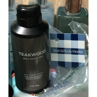 Bath & Body Work - Xịt toàn thân Nam - Teakwood