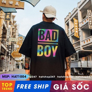 SALE- Áo thun tay lỡ phản quang 7 màu BadBoy SHAT1004 (Áo Phông) - giá siêu sốc