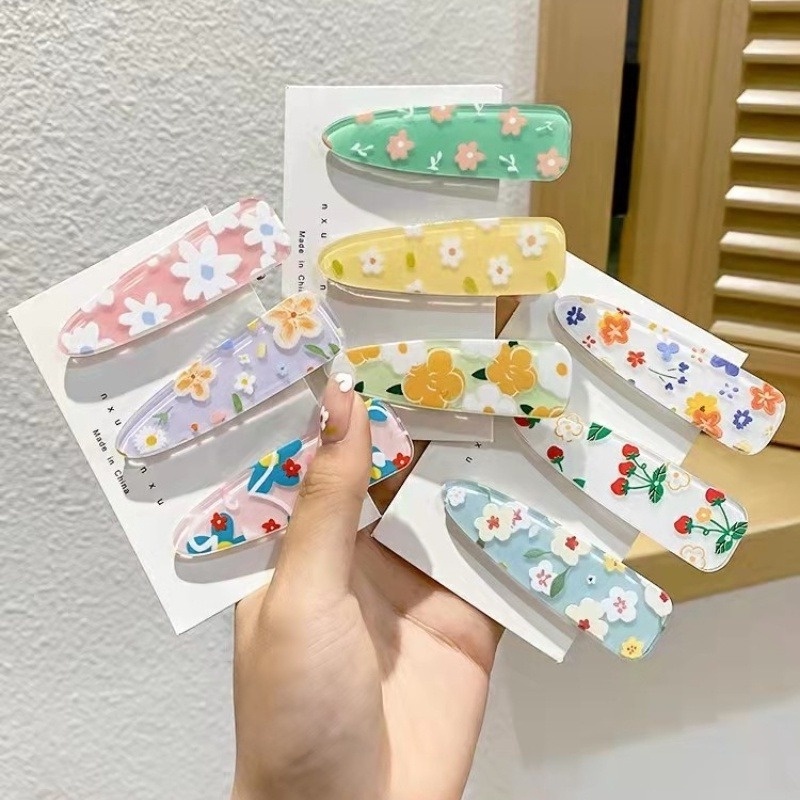 Kẹp Tóc Phong Cách Hàn Quốc Thời Trang Mùa Hè Cho Nữ