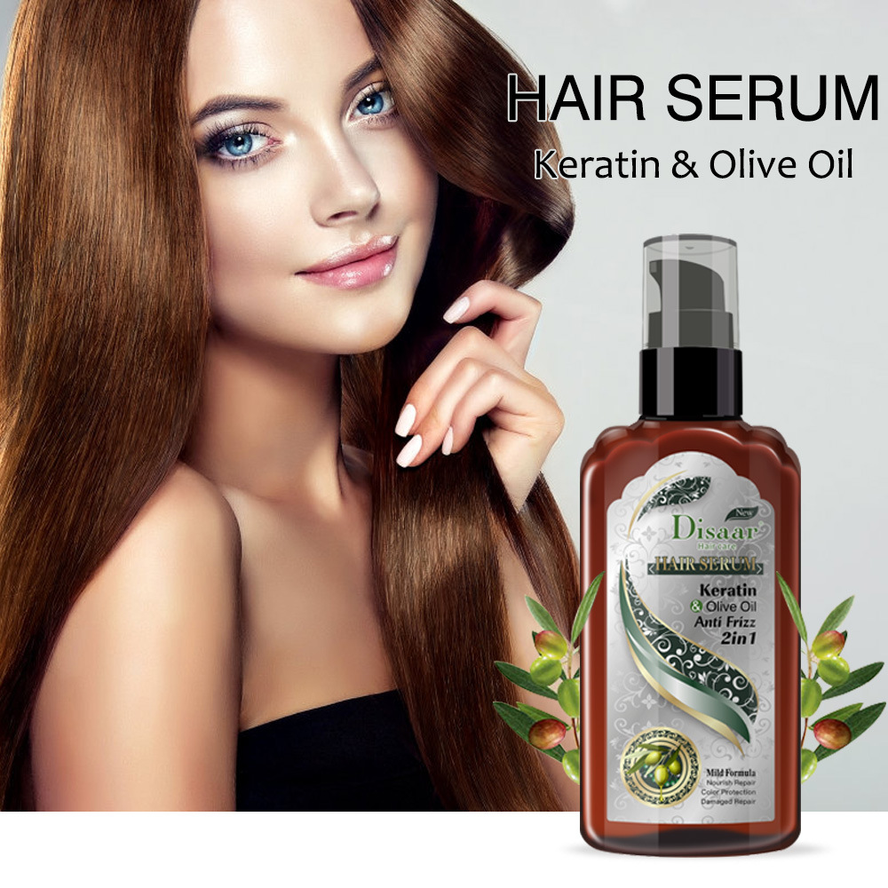 Tinh Dầu Ô Liu &amp; Dầu Ô Liu Chăm Sóc Tóc Chống Xoăn 2 Trong 1 120ml