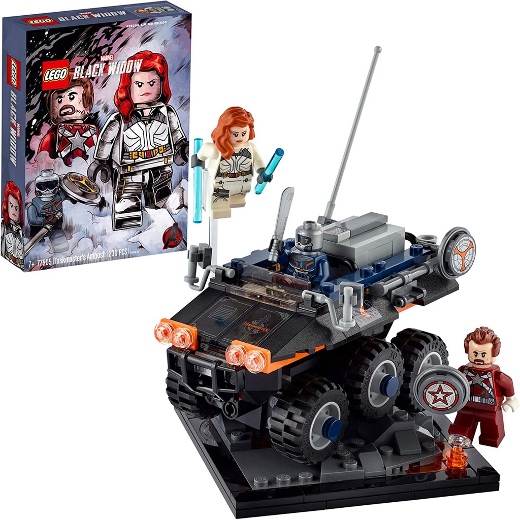 Lego 77905  SDCC Black Widow Taskmaster’s Ambush
