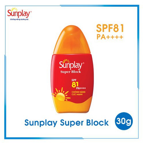 Sữa Chống Nắng Cực Mạnh Sunplay Super Block SPF81 PA++++ [COCOLUX]]