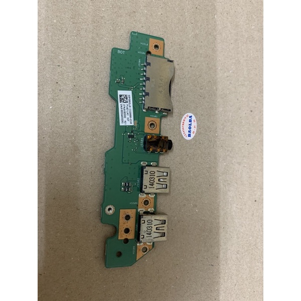 Board jack âm thanh và cổng usb laptop asus PU401