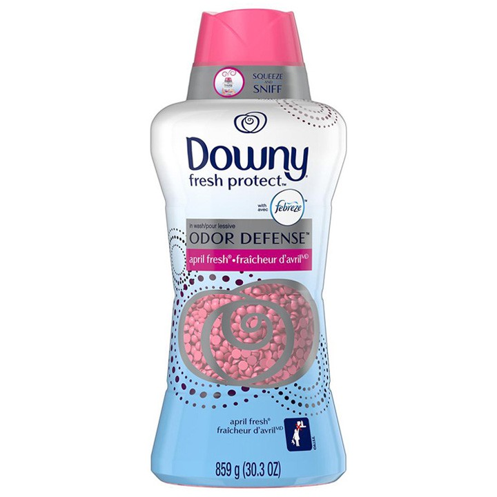 Hạt xả vải Downy Fresh Protect - April Fresh, 859g