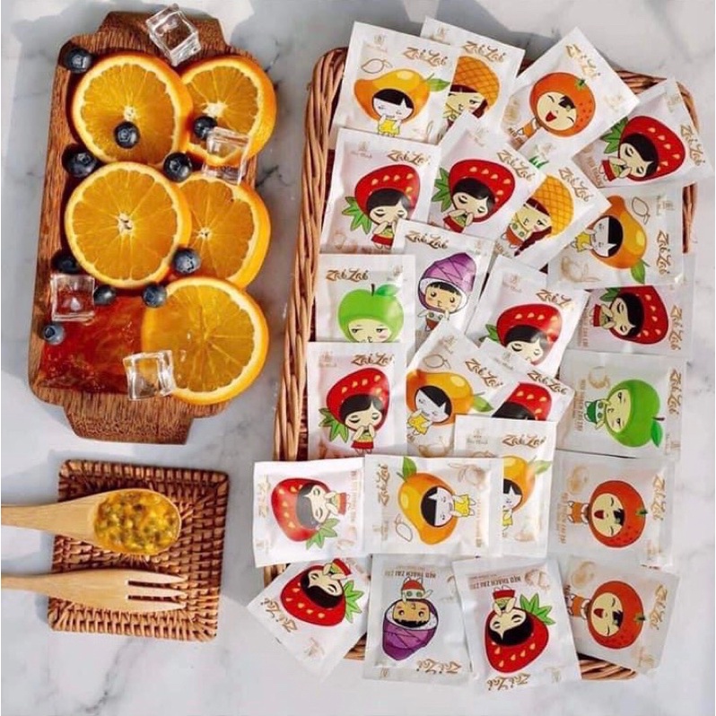 Kẹo Thạch ZaiZai Đức Hạnh vị trái cây/ trà sữa/ Jelly Candy