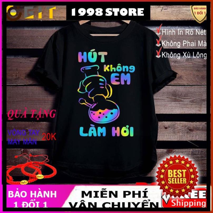 P7HKEO2 - Áo phông phản quang bảy màu Hình Điếu cày - làm hơi, áo thun nam nữ, quần khaki, quần nữ, sét bộ