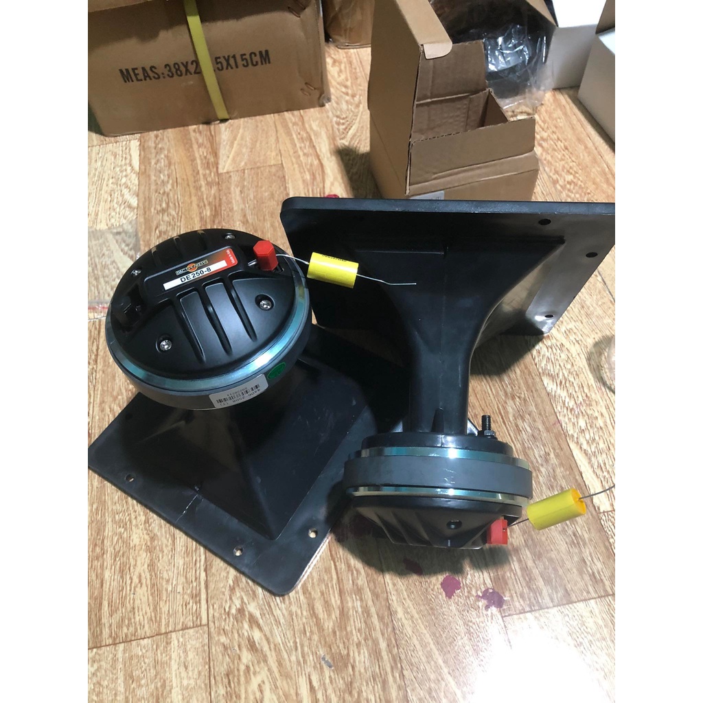 1 cặp loa treble rời 450 từ 120 côn 45 + đôi họng 20x20 + đôi tụ 2,2uf / giá 1 cặp