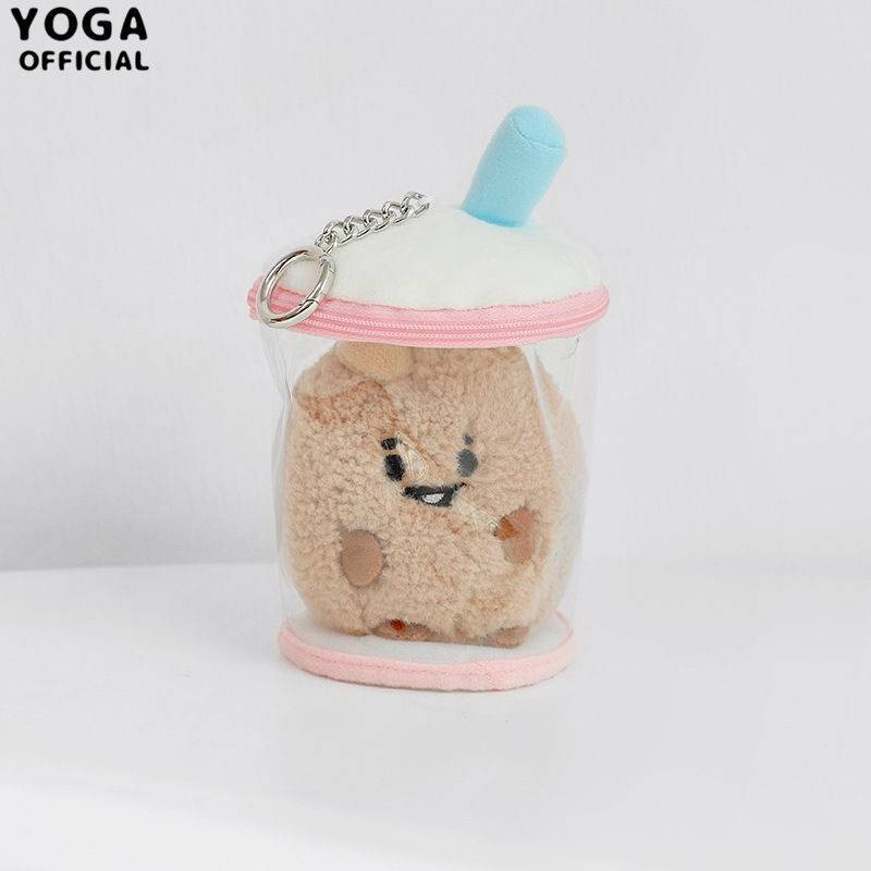 Móc Khóa Hình Búp Bê BT21 BTS Hoạt Hình Nhồi Bông Dễ Thương