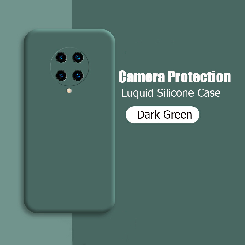 Ốp điện thoại silicon màu trơn thời trang cho Xiaomi Poco F2 Pro X2 Redmi K30 Ultra K30 Pro Zoom 5g