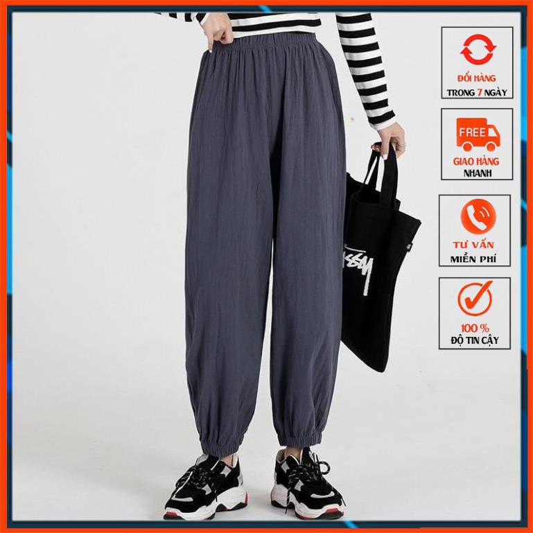 Quần đũi dài chun gấu, quần ống rộng đũi alibaba 12 màu FREESIZE dưới 68kg trẻ trung năng động mã leg68