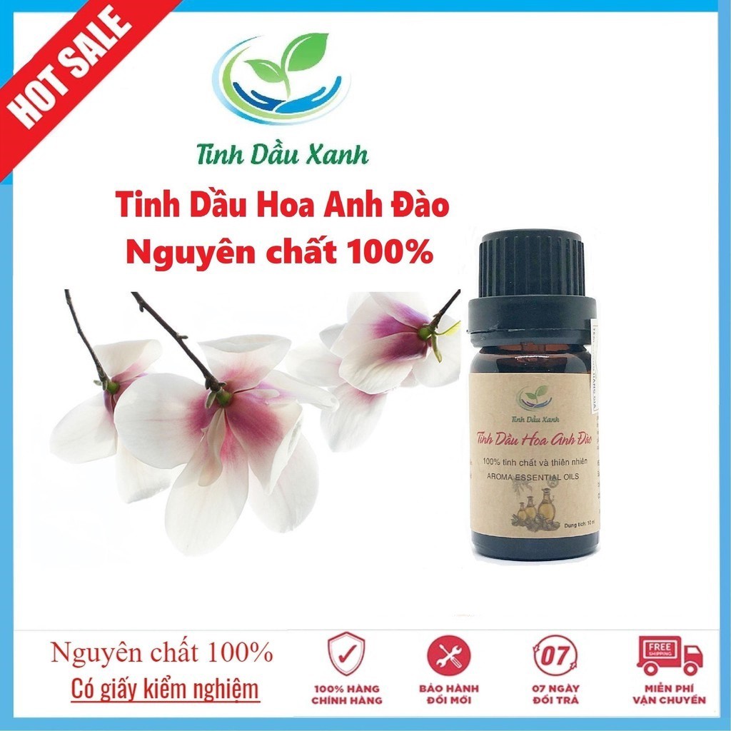 Tinh dầu thiên nhiên nguyên chất 10ml, tinh dầu tự chọn mùi hương: sả chanh|quế|hoa nhài|hoa sen|hoa anh đào|tràm|ly