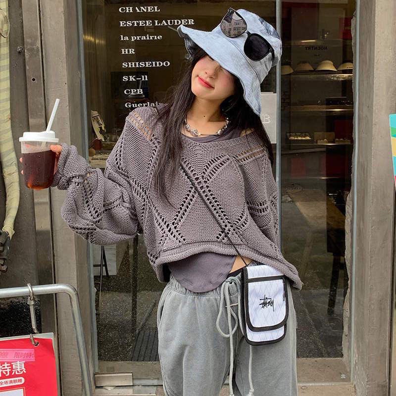 Áo Sweater Dáng Rộng Thiết Kế Mới Thời Trang Dành Cho Mùa Thu