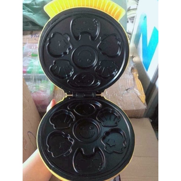 MÁY NƯỚNG BÁNH mini hình thú 7 khuôn tiện lợi
