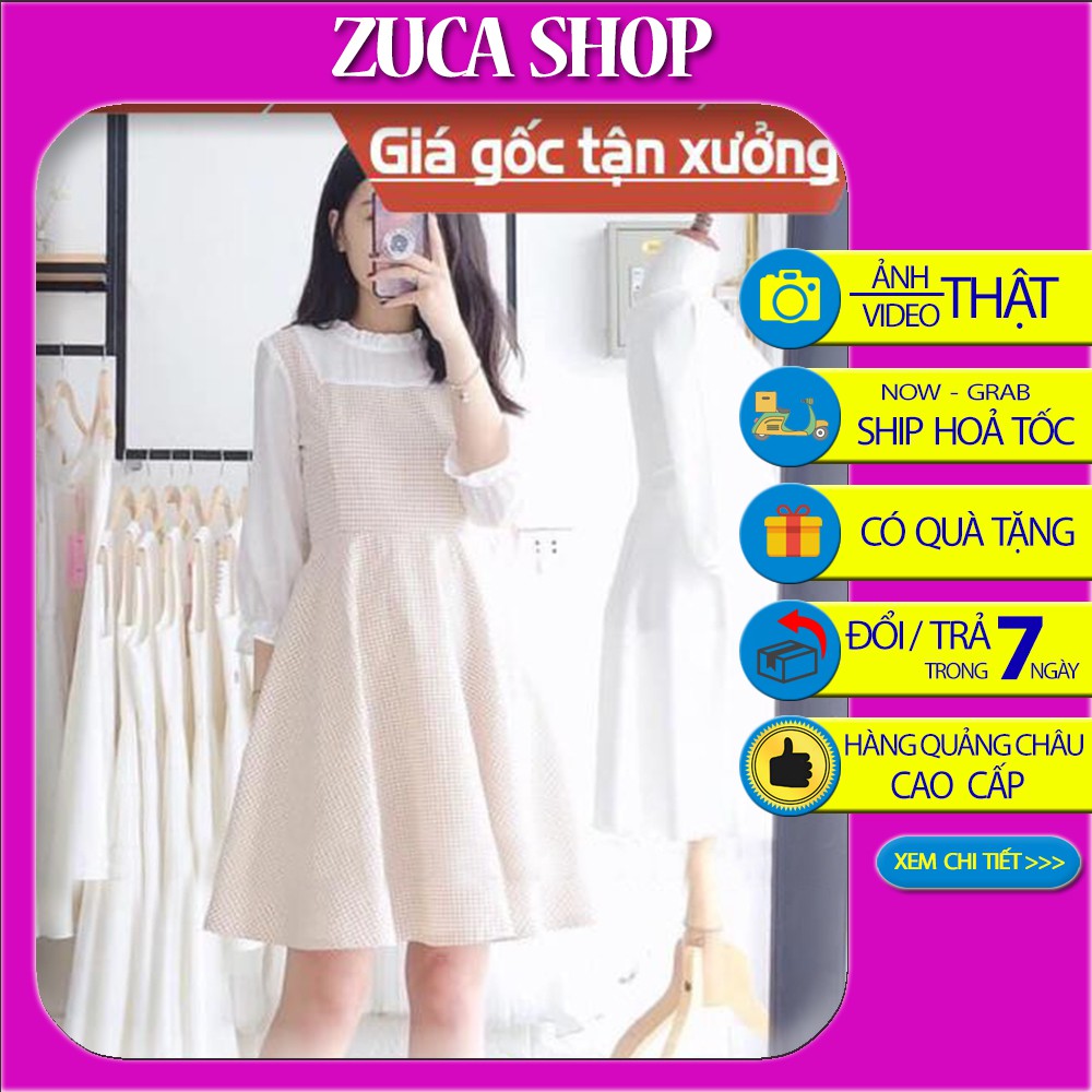 Váy xếp ly cổ bèo 💖 váy chụp ảnh kỷ yếu 2020 hàng loại 1 quảng châu zuca shop
