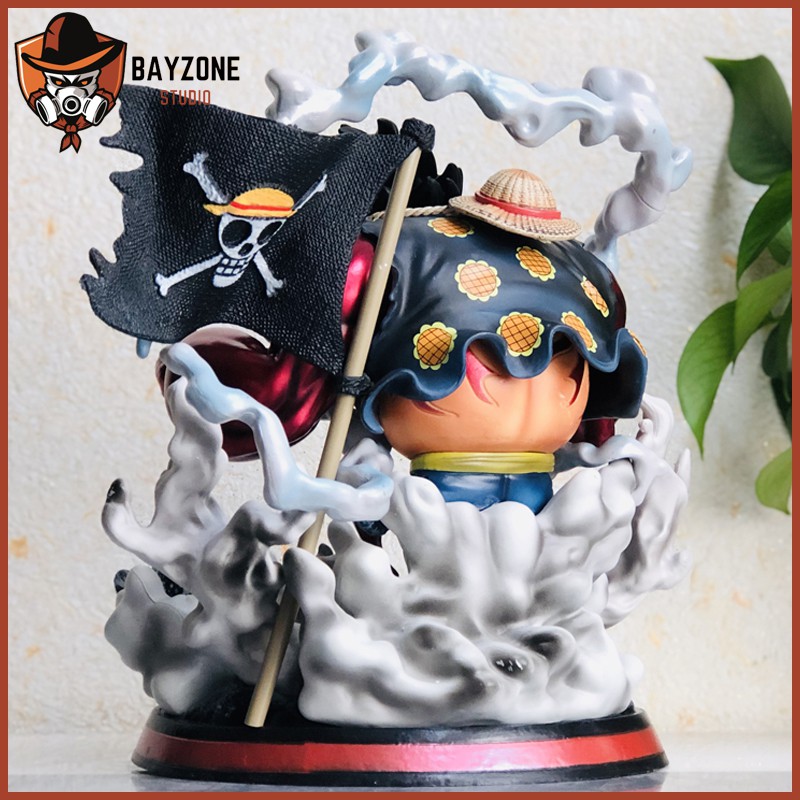 Mô hình mũ rơm luffy gear 4  hàng mới siêu đẹp