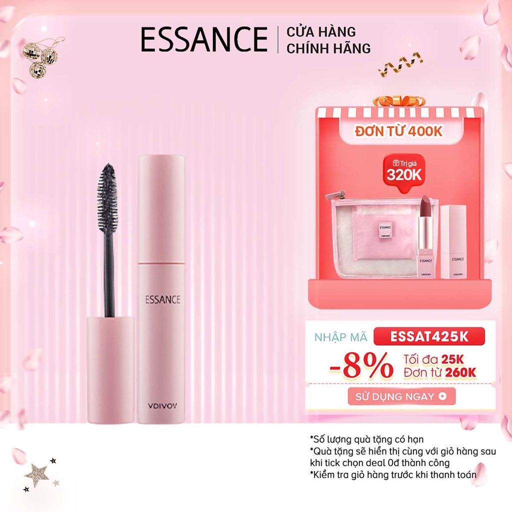 [Mã COSLG5 giảm 10%]Mascara Essance dài và cong mi 10g