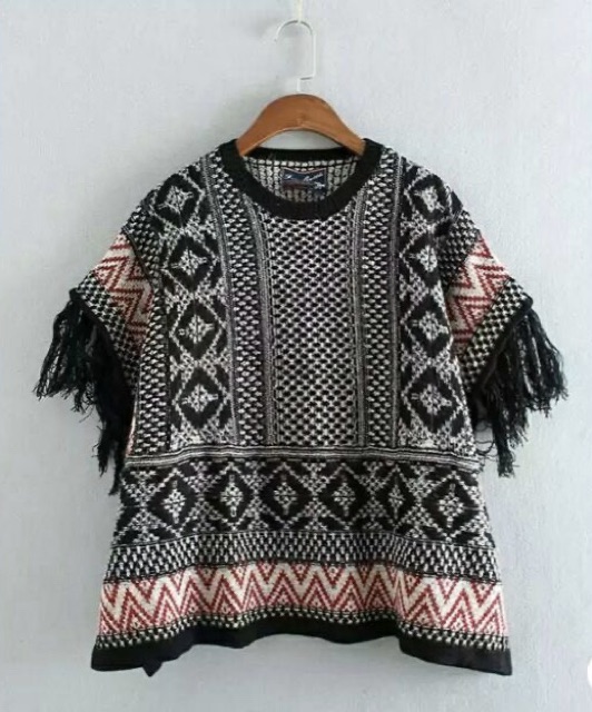 Áo len hoạ tiết