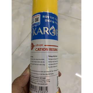 LÕI CATION Karofi- vỏ T33 ( dùng cho nước cứng)