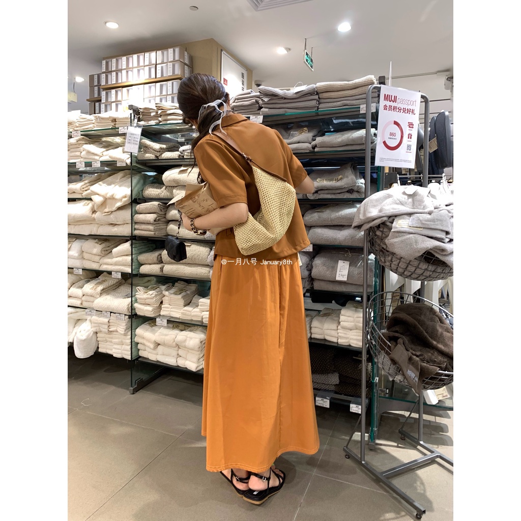 Túi đeo vai bện dây màu nâu phong cách mùa hè thời trang cho nữ