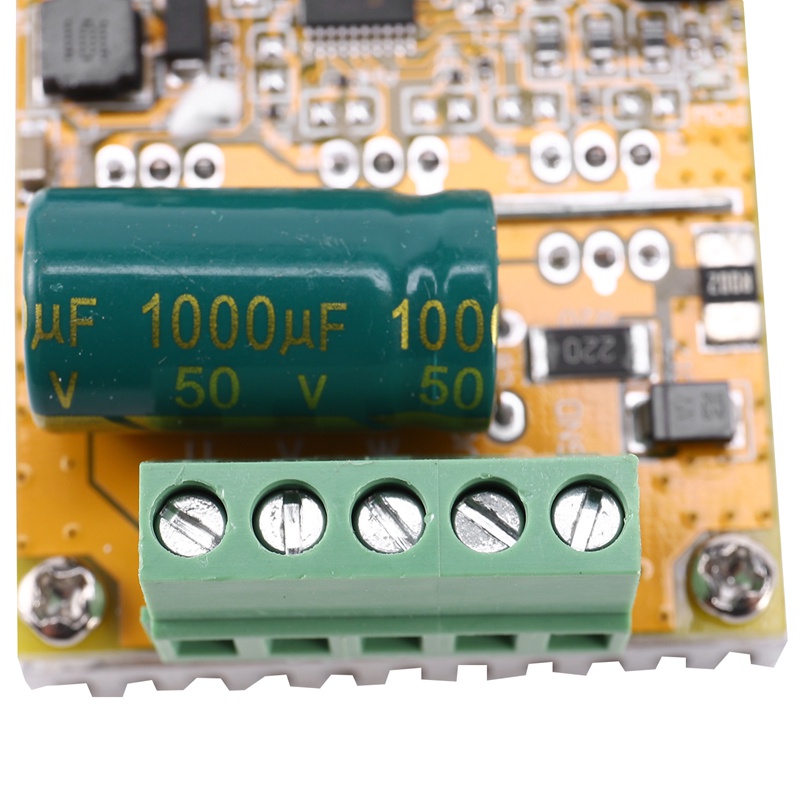 380W 3 Phases Brushless Motor Controller Board(No/Without Hall Sensor) BLDC PWM PLC Driver Board DC 6.5-50V